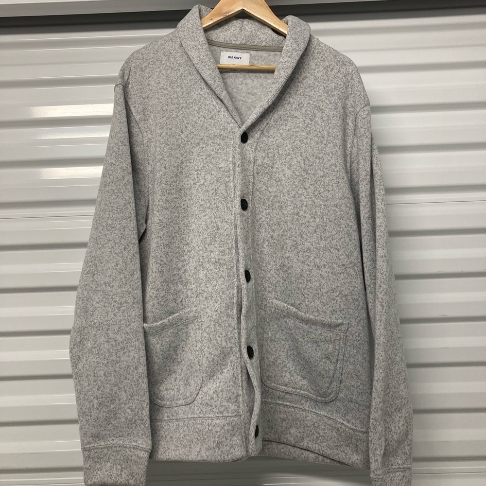 Old Navy Half Botton Up Cardigan Fleece Size XXL